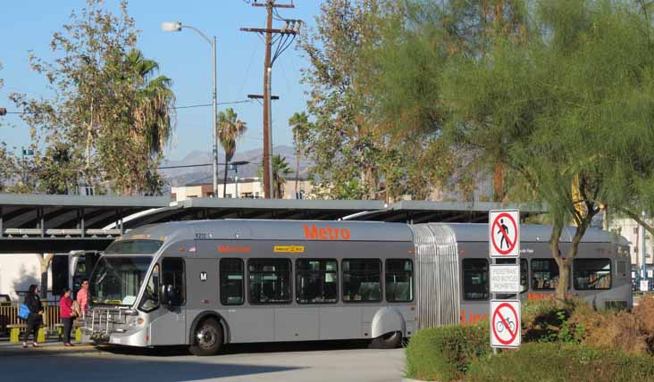 LA Metro NABI 60-BRT Orange Line 9212